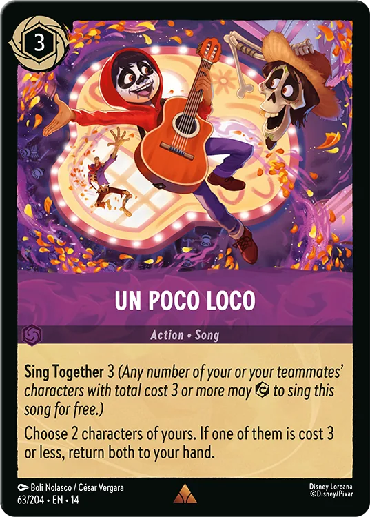Un Poco Loco, a revealed Hyperia City card