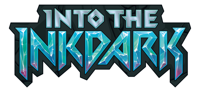 Official Into the Inkdark set logo for the Disney Lorcana TCG