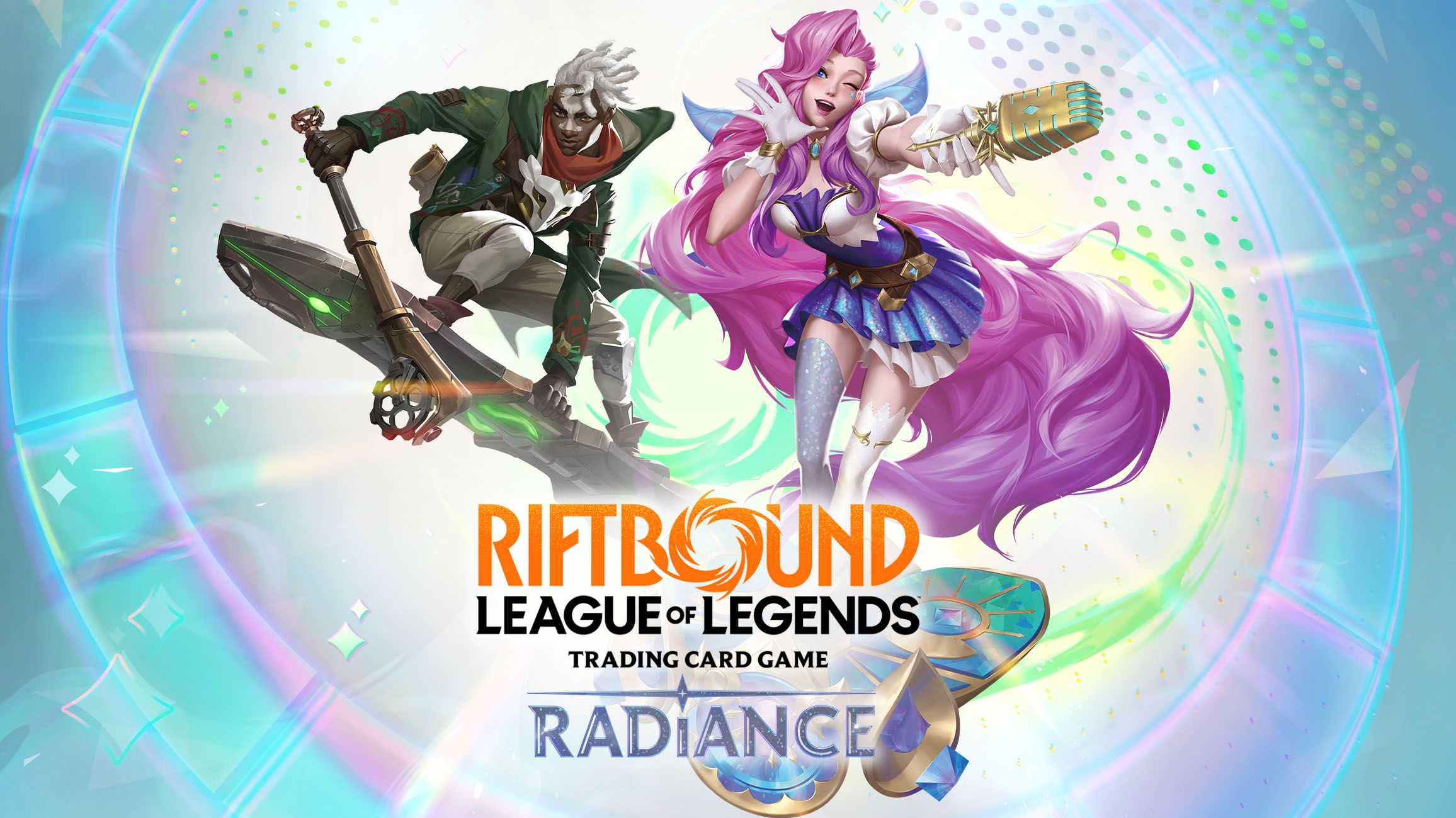 Radiance (Set 5) official Riftbound key art