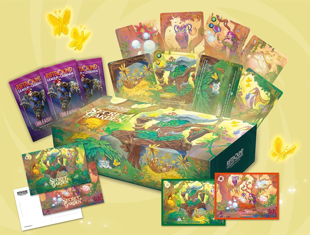 Secret Garden event-exclusive Riftbound box