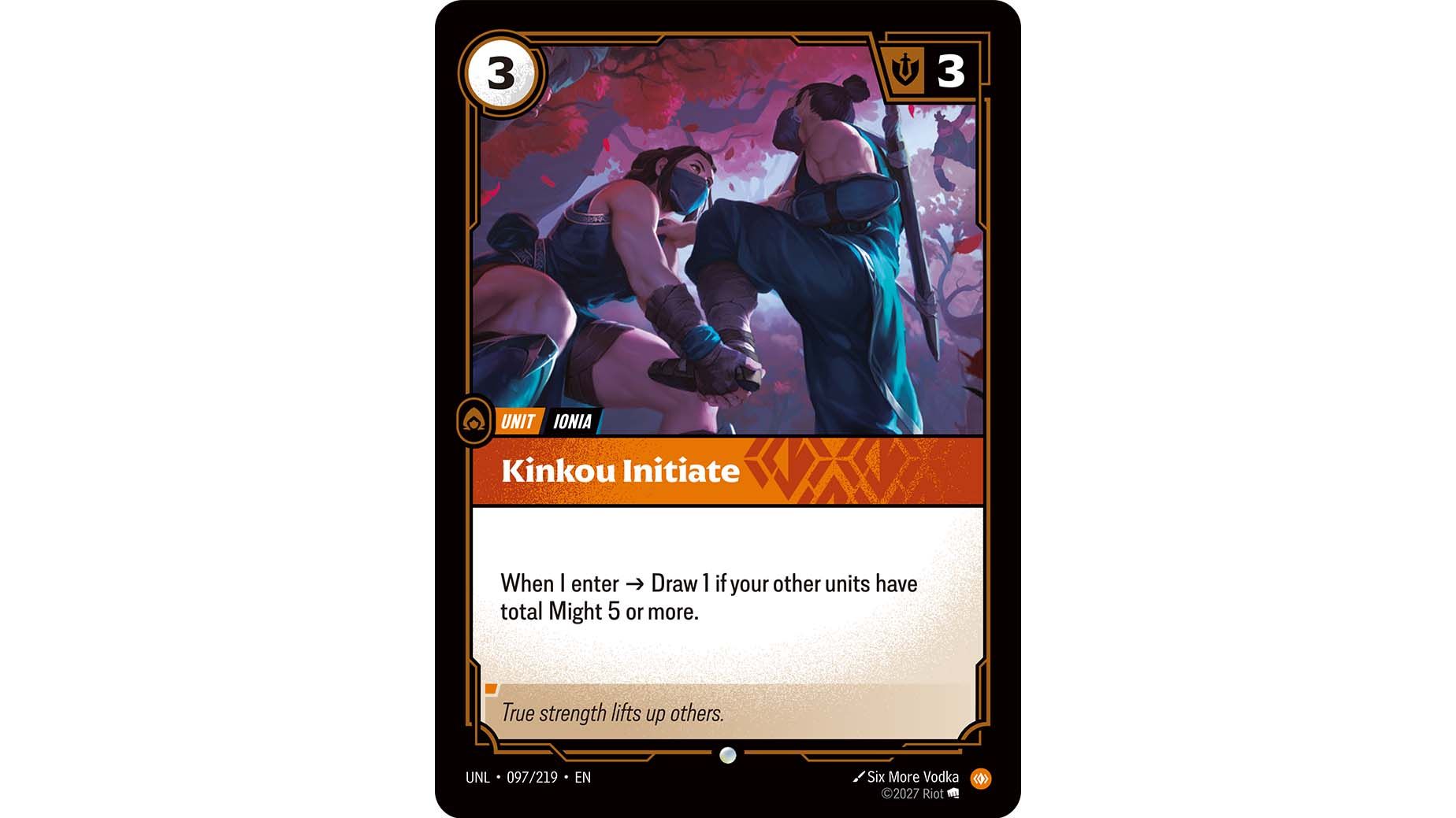 Rules-text example showing the new triggered-ability arrow